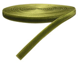 Chenkou Craft 5 Yards 1/4 inch Velvet Ribbon Christmas Docoration Craft Packing (Olive, 1/4(6mm))