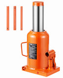 VEVOR Hydraulic Bottle Jack, 50 Ton/110231 lbs Welded Bottle Jack with 11''-17.32'' Lifting Range & 3-Section Long Handle, for C