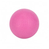 Zoomella Compact Textured Massage Ball Handheld Round Massage Ball Muscle Relaxation Fitness Accessory Myofascial Release, Rose 