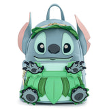 Loungefly Disney Stitch Luau Cosplay Womens Double Strap Shoulder Bag Purse, One Size