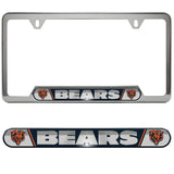 Fanmats, Nfl - Chicago Bears Embossed License Plate Frame