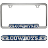 Fanmats, Nfl - Dallas Cowboys Embossed License Plate Frame