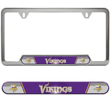 Fanmats, Nfl - Minnesota Vikings Embossed License Plate Frame