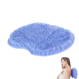 Suoxu Foot Scrubber For Shower, Foot Cleaner Massager Mat With NonSlip Suction Cups, Foot Scrubber MatsBlue, 55Cm, 5456
