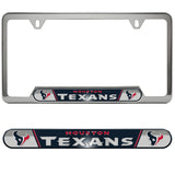 Fanmats, Nfl - Houston Texans Embossed License Plate Frame