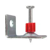 FVSCM Powder Actuated Fasteners .300 Pins with accessory, 100pcs/pack (90 Angle Clip, 1-1/4)