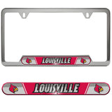 Fanmats, University Of Louisville Embossed License Plate Frame