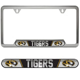 Fanmats, University Of Missouri Embossed License Plate Frame