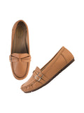 Shoetopia Casual Loafers For Women /Eu42 Tan,Tan,9,B0DRJF7SLR