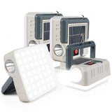 LaliBuBB Portable Solar Power Lanterns 4 Pack, Lanterns for Power Outages, 5 Light Modes LED Camping Lights Lantern Flashlight, 