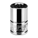 Capri Tools 7/16 in. Shallow Socket, 3/8 in. Drive, 12point, SAE