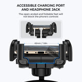 Cell Phone Holder for Car, CD Slot Car Phone Mount, One Button Release Easy Installation CD Player Car Phone Holder Mount Compat
