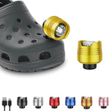 Rechargeable Clog Lights for Shoes, Headlights for Adults, Flashlights for Kids, Headlamps for Camping, Charms for Women and Men