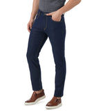 Inkd Men'S Contrast Stitch Stretchable Regular Fit Jeans,Aegean,Aegean,30