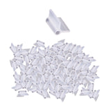 Zoomella 100X Garden Grafting Clips Trellis Clips For Bonsai Flower Vegetables 3Mm| Home & Garden|Yard, Garden & Outdoor Living|