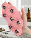 Femorra 3D 7Roller Manual Hand Massager Glove With 360 Rotating Balls | Muscle Relaxation & Slimming Massage | Full Body Finger