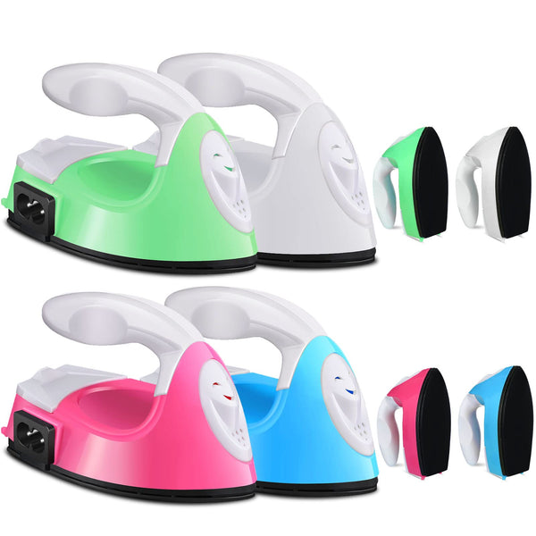 Zhehao 4 Pcs Mini Craft Iron Small Heat Press 3.39 X 2.36 X 2.56 Porta ...