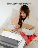 ZEAPTAC Lap Desk with Pillow Cushion, Portable Bed Desk, Fits up to 15.6 inch Laptop, Lap Stand for Bed & Couch & Carpet, Book/T