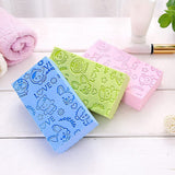 BOTIST Soft Exfoliating Sponge, Dead Skin Remover Sponge For Body, Face Scrubber for Women and Men, Bath Sponge For Shower(Multi