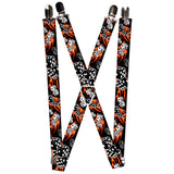 BuckleDown Suspender Flaming Dice