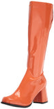 Ellie Shoes Women's Knee High Boot Costume Accessories, Orange, 7