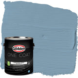 Glidden Interior Paint + Primer: Blue/Americana, One Coat, Flat, 1-Gallon