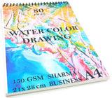 SUKECHI A4 Sketch book For Drawing, Sketching, 80 Pages, Set of 1, Smooth 150 GSM Size A4 (28X21 cm)