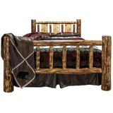 Montana Woodworks Glacier Country Collection Full Bed, Brown