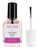 Model in a Bottle Eyebrow Sealer with Mascara & Brush Applicator - Waterproof, Smudge-Proof, Long-Lasting Eyebrow Gel Topcoat fo
