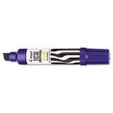 PILOT 45200 Jumbo Refillable Permanent Marker, Broad Chisel Tip, Blue