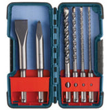 Bosch HCST006 6 pc. SDS-Plus Bulldog Rotary Hammer Bit Set