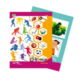 Amblitz Copy - Soft Cover Notebook - 18 * 24 Cm - 120 Page - Combo-Single Line, English, Maths - Pack Of 6