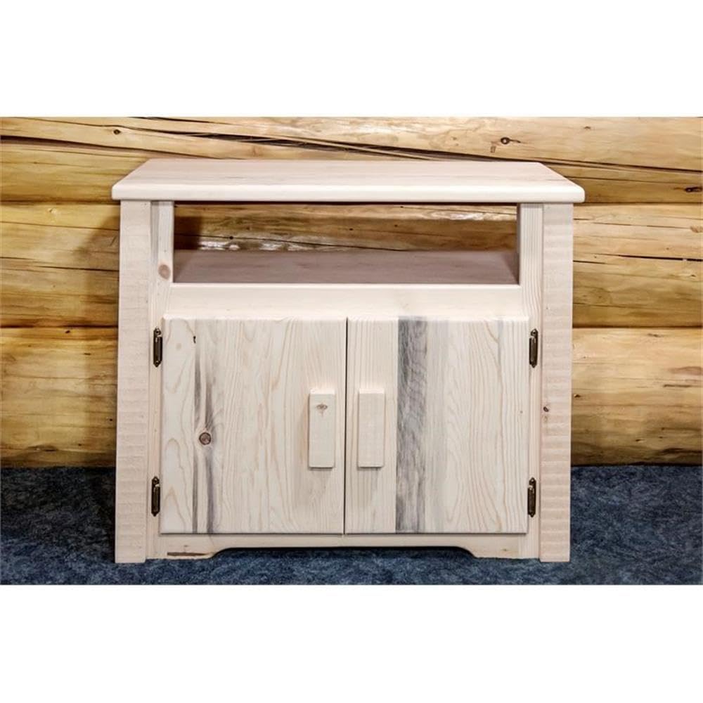 Montana Woodworks Homestead Collection Utility Stand, Clear Lacquer Finish