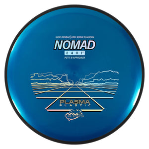 Mvp Disc Sports Plasma Nomad James Conrad Edition Disc Golf Putter (170-175G / Colors May Vary)