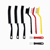 Crevice Cleaning Brush Set, Multifunctional Hard Bristle Brushes, Bathroom, Toilet, Kitchen Sink Dead Corner, Window Gap, Floor 