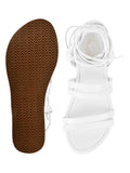 Shoetopia Retro Style White Platform Heels For Women & Girls /Uk2,White,2,B0BV6Y4218