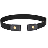 Werforu No Buckle Stretch Belt For Women/Men Elastic Waist Belt Up To 48 For Jeans Pants