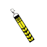 Signoogle 1 Pcs Stripe Pattern Lanyard Tag With Swivel Lobster For Gift Luggage Bags Purse Backpack Laptop Bags L X H 5 X 0.8 In