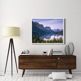 Wild Goose Island In St Mary'S Lake, Glacier National Park, Montana-Paper Art-50,,X38,,