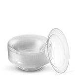 PLASTICPRO [6'' 40 Pack] 6'' inch Premium Heavy Weight Crystal Clear Classy Disposable hard Plastic Dessert plates