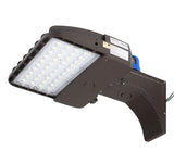 LEONLITE 105W LED Shoebox Area Pole Light, Parking Lot Outdoor Street Lamp, 300W-350W MH/HPS Equivalent, 13,500Lm, 5000K Dayligh