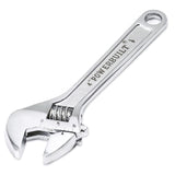 Powerbuilt 944039 4 Adjustable Wrench , Silver