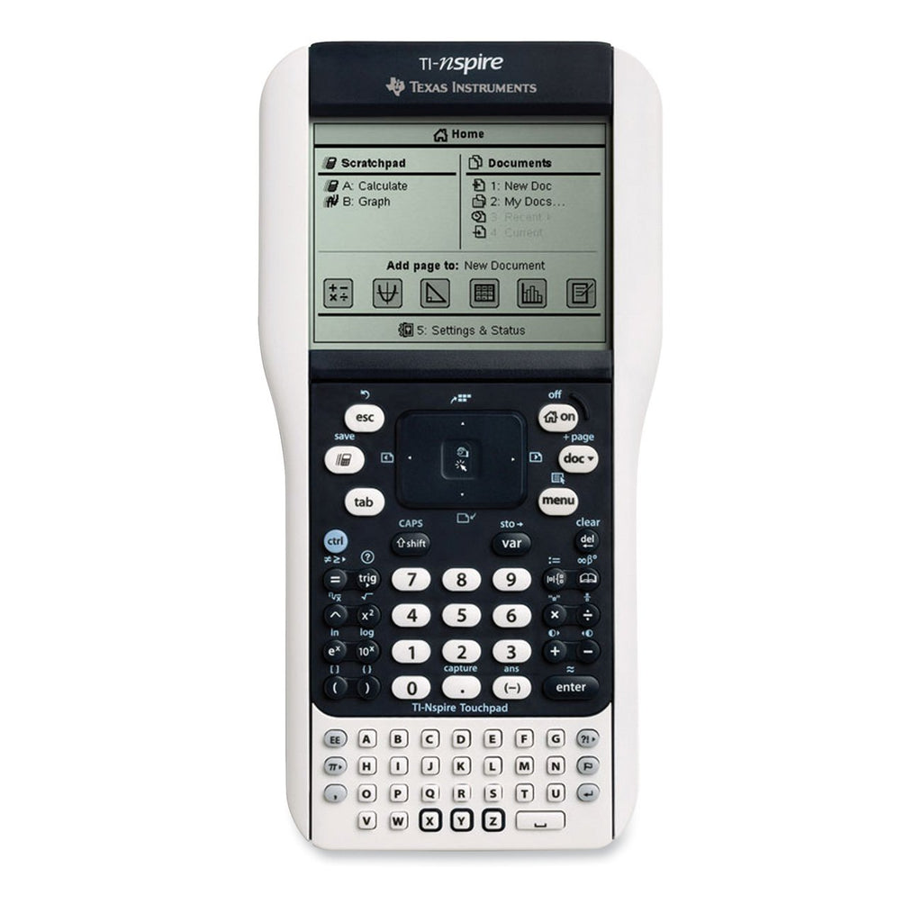 Texas Instruments Ti-Nspire Handheld With Touchpad Graphing Calculator ...