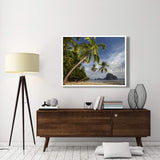 Palm Trees, Pinagbuyutan Island, Palawan, Philippines-Paper Art-50,,X38,,