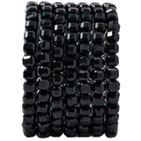 Natural Faceted Black Onyx Cube Stone Beads 5-5.5mm 60pcs/str Loose Square Semi Gemstone Stone Beads for Making Bracelets Neckla