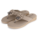 Ortho Joy Sandal For Women || Orthopedic Women'S Slipper || Doctor Footwear For Women || Comfortable Footwear,Beige,5,B0DJSLM9PL