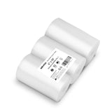 [2024 New] 6 x 50 3 Rolls, Vacuum Sealer Rolls Bags for Food, Great for Food Storage, Sous Vide and Meal Prep, Wevac Lite