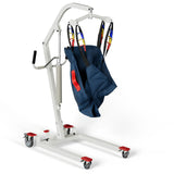 Kindtobest Hydraulic Patient Lift for Home, Manual Transfer Lift Device with Sling, 400 lbs Weight Capacity, Mobility Aid for Se