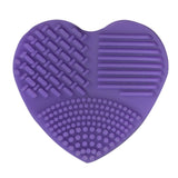 Gypsy Quilter Mat Cleaning Pad Heart Shaped 31/4in x 1in Irons & Accessories, Purple (TGQ134)