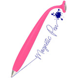 Wellspring Wiggle Pen Magnetic Pens for Fridge and Other Magnetic Surfaces, for Making Quick Notes Or Lists, Use with A Grocer